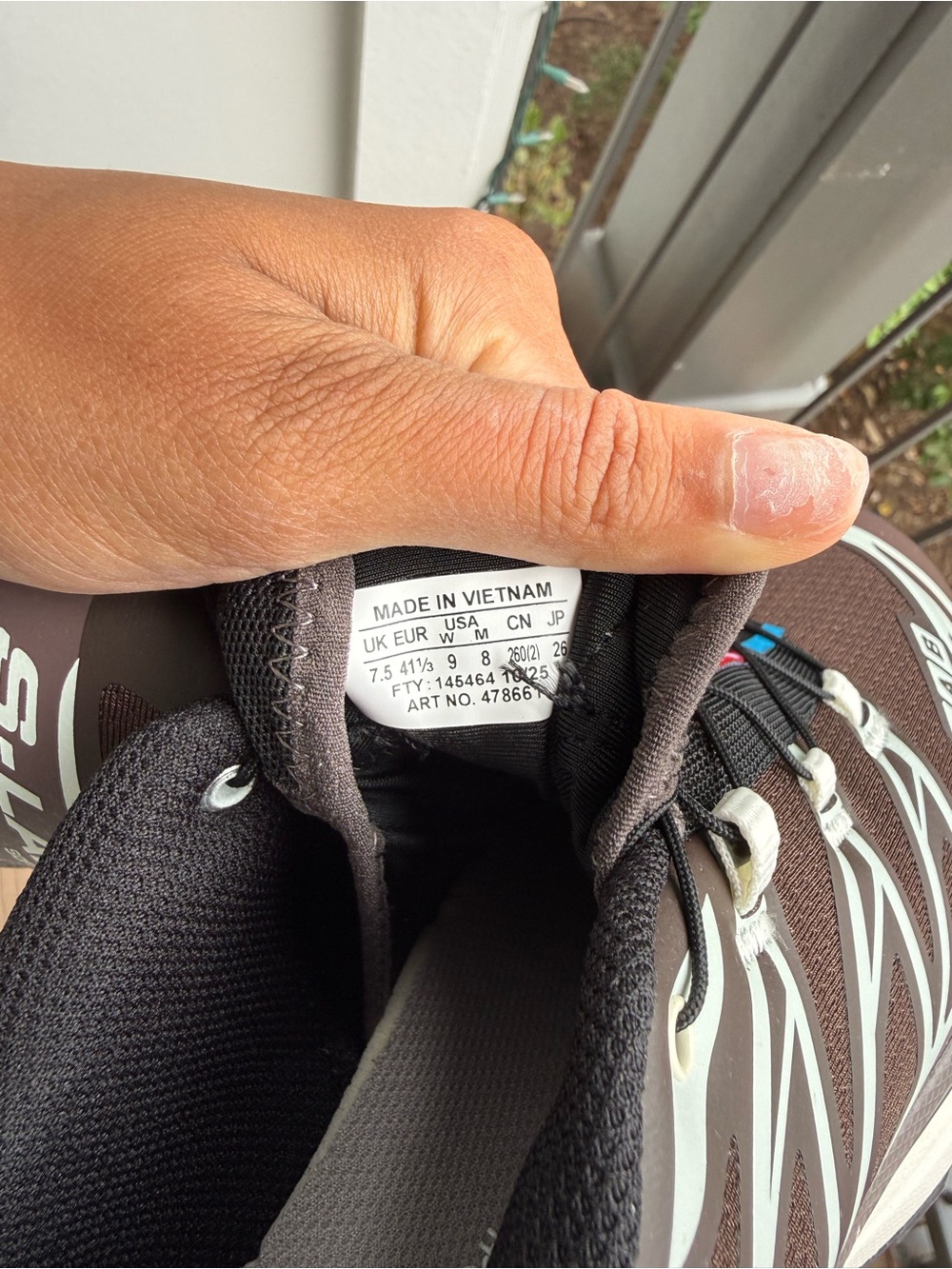 Salomon XT-6 shoes - Picture 5 of 5